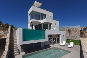 Недвижимость в Испании,  Новые виллы с видами на море от застройщика в Бенидорм #1719545