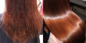 Лечение и восстановление убитых волос. #1721302