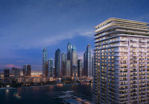 Элитные апартаменты рядом с нетронутым песком и водами в ЖК Beachgate by Address #1729571