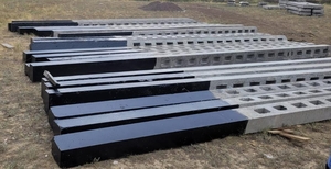 Снегозадержание (ограждения из бетона),  стойка С74,  стойка С58,  доска Д30 #1737528