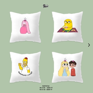 Печать на подушках в Алматы #1243856