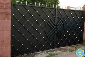 Ворота распашные или откатные 