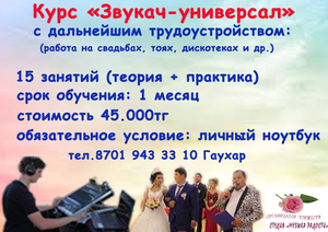 Курс звукач-диджей #1740262