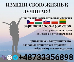 ПРИГЛАШАЮ на работу в Европу. #1740542