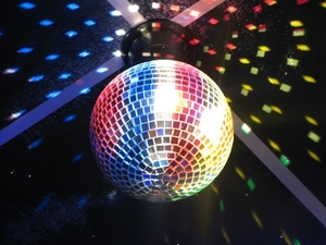 Зеркальный шар,  вращается с приводом,  супер вариант #1737830