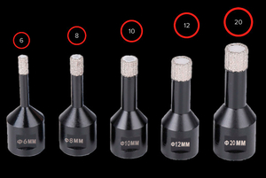 Алмазные коронки малые-KATANA DIAMOND CORE BIT  #1743340