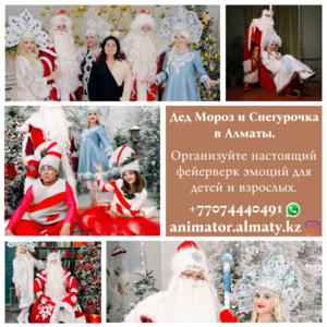 Дед Мороз Снегурочка Алматы! #1747273