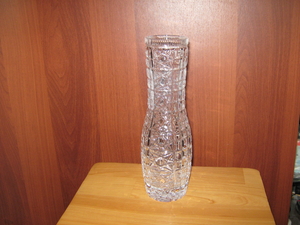 Продам винтажную хрустальную вазу,  Богемия Чехословакия. #1747990