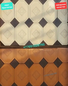 Евро-брусчатка мрамор из бетона. Тротуарная плитка. #1746976