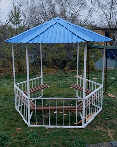 Беседки под ключ: Алматы,  Талдыкорган,  Конаев. Гарантия #1752919