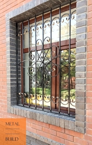 Оконные решётки под ключ: Алматы,  Талдыкорган,  Конаев. Гарантия #1753466