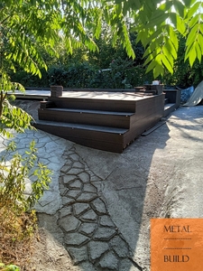 Обшивка террасной доской,  декинг под ключ: Алматы,  Конаев. Гарантия #1753476