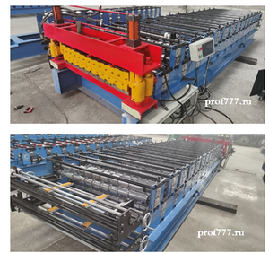 Двухярусная линия для производства профнастила С8 и C20 #1753437