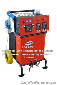 Установка для утепления пенополиуретаном,  оборудование для литья полиуретана #1034929